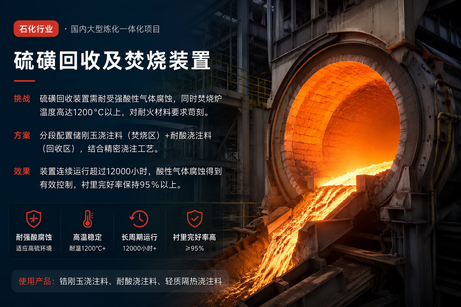 石化行业 硫磺回收及焚烧装置 部位配套实景